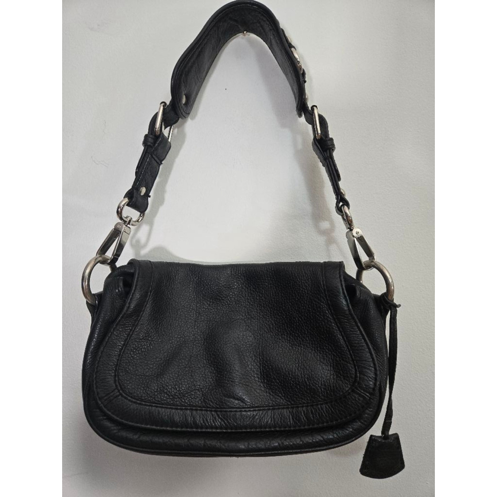 Banana Republic Women's Black Leather Shoulder Bag